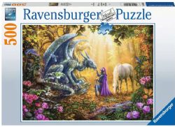 RAVENSBURGER CASSE-TÊTE 500 PIÈCES - LE DRESSEUR DE DRAGONS #16580