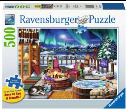 RAVENSBURGER CASSE-TÊTE 500 PIÈCES - GRANDES PIÈCES - LUMIÈRES DU NORD #16791