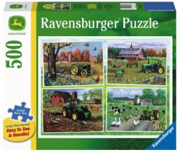 RAVENSBURGER CASSE-TÊTE 500 LARGES PIÈCES - JOHN DEERE CLASSIQUE #16837
