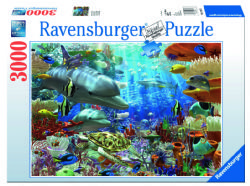 RAVENSBURGER CASSE-TÊTE 3000 PIÈCES - VIE SOUS-MARINE #17027