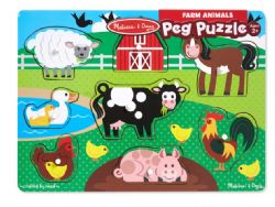 MELISSA AND DOUG - CASSE-TÊTE 8 PIÈCES - LA FERME