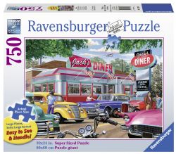 RAVENSBURGER CASSE-TÊTE 750 LARGES PIÈCES - RETROUVAILLES CHEZ JACK'S #19938
