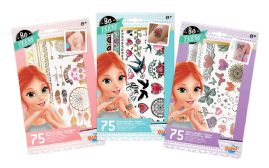 JCÉTÉ25 TATTOOS LAVABLES 75 PIÈCES ASST