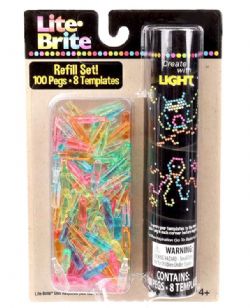 LITE-BRITE PAQUET DE RECHARGES