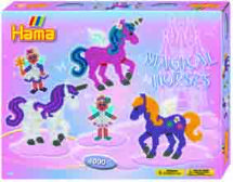 HAMA - LICORNE 4000 PERLES