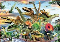 EDUCA CASSE-TÊTE 500 PIÈCES - DINOSAURES