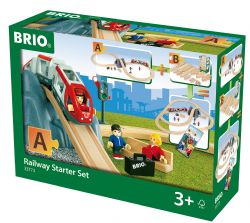 BRIO - CIRCUIT DE TRAIN EN 8 - VOYAGEURS 