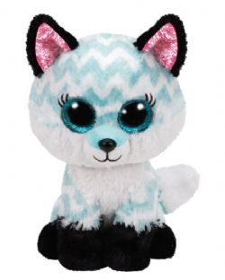 PELUCHE TY BEANIE BOOS - ATLAS LE RENARD TURQUOISE PETIT 6