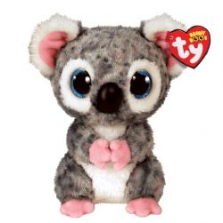 PELUCHE TY BEANIE BOOS - KARLI KOALA GRIS PETIT 6