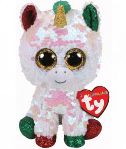 PELUCHE TY - STARDUST LA LICORNE (MEDIUM)