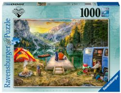 RAVENSBURGER CASSE-TÊTE 1000 PIÈCES - CAMPING CALME #12000076