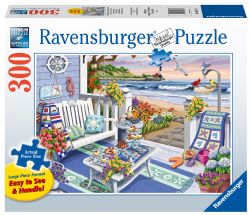 RAVENSBURGER CASSE-TÊTE 300 PIÈCES LARGES PIÈCES - GOÛTER AU BORD DE MER #16437