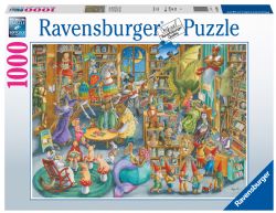 RAVENSBURGER CASSE-TÊTE 1000 PIÈCES - UNE NUIT À LA BIBLIOTHÈQUE #16455