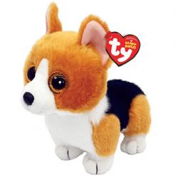 PELUCHE TY BEANIE BOOS - COLIN LE CORGI PETIT 8