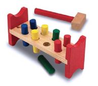 MELISSA AND DOUG - ÉTABLI EN BOIS