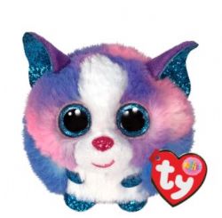 PELUCHE TY BEANIE BALLS - CLÉO HUSKY MULTICOLORE PUFFIES 4