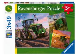 RAVENSBURGER CASSE-TÊTE  3 X 49 PIÈCES - LES SAISONS DE JOHN DEERE #5173
