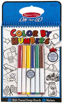 MELISSA AND DOUG - COLOR BY NUMBERS- BLUE