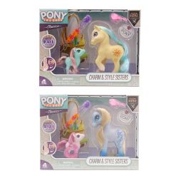 PONY FRIENDS-ENS POULICHES SOEURS CHARM&STYLE