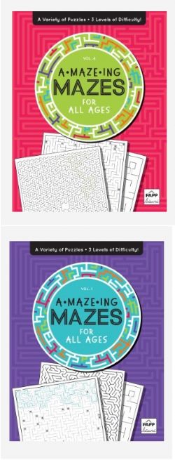 LIVRE LABYRINTHES RENVERSANTS POUR TOUS LES AGES ASST