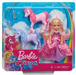 *** // BARBIE DREAMTOPIA - COFFRET
PRINCESSE CHELSEA ET BÉBÉ
LICORNES