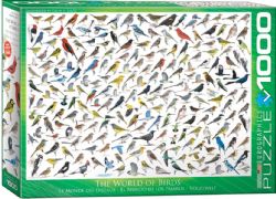 EUROGRAPHICS CASSE-TÊTE 1000 PIÈCES - LE MONDE DES OISEAUX (DAVID SIBLEY)