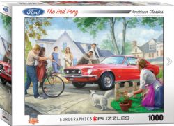 EUROGRAPHICS CASSE-TÊTE 1000 PIÈCES - LE PONY ROUGE (NESTOR TAYLOR)