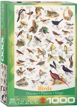 EUROGRAPHICS CASSE-TÊTE 1000 PIÈCES - OISEAUX