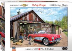 EUROGRAPHICS CASSE-TÊTE 1000 PIÈCES - 1959 CORVETTE (GREG GIORDANO)