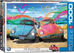 EUROGRAPHICS CASSE-TÊTE 1000 PIÈCES - AMOUR DE COCCINELLES