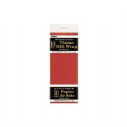 // PAPIER DE SOIE ROUGE