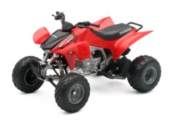 NEW-RAY ATV HONDA TRX450R (4 ROUES ROUGE)