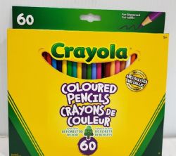 CRAYOLA - 60 CRAYONS DE COULEUR
