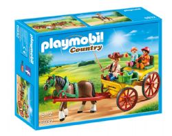 PLAYMOBIL COUNTRY - CALÈCHE AVEC ATTELAGE #6932