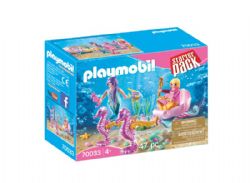 *** PLAYMOBIL - STARTER PACK SIRENE AVEC CAROSSE #70033