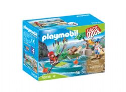 *** PLAYMOBIL - STARTER PACK SPORTIFS ET KAYAK #70035