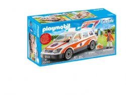 PLAYMOBIL - VOITURE ET AMBULANCIERS #70050