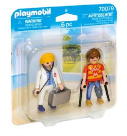 *** PLAYMOBIL - MEDECIN ET PATIENT #70079