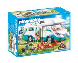 PLAYMOBIL FAMILY FUN - FAMILLE ET CAMPING-CAR #70088