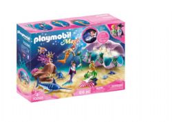 *** PLAYMOBIL MAGIC - COQUILLAGE LUMINEUX AVEC SIRENES #70095