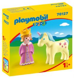 *** PLAYMOBIL 1-2-3 - PRINCESSE ET LICORNE #70127