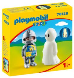 PLAYMOBIL 1.2.3 Sable 9406 Seau à sable « Glace » avec moules, figurines et  nombreux accessoires, à partir de 2 ans