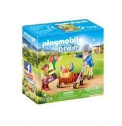 PLAYMOBIL - PETITE FILLE ET GRAND-MERE #70194