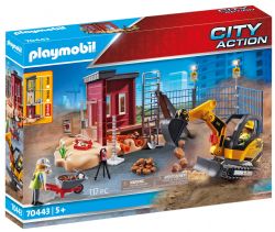 *** PLAYMOBIL - MINI-PELLETEUSE ET CHANTIER #70443