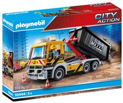 *** PLAYMOBIL - CAMION BENNE ET PLATEFORME INTERCHANGEABLE #70444