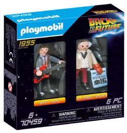 *** PLAYMOBIL - BACK TO THE FURTURE AVEC MARTY MCFLY ET DR. EMMETT BROWN #70459
