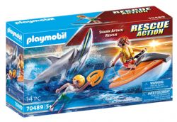 PLAYMOBIL - SAUVETAGE D'ATTAQUE DE REQUIN #70489