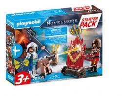 *** PLAYMOBIL - STARTER PACK CHEVALIERS NOVELMORE #70503
