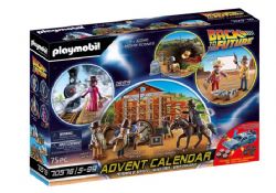 *** PLAYMOBIL - CALENDRIER DE L'AVENT RETOUR VERS LE FUTUR PARTIE III  #70576