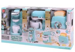 PLAYGO - TRIO D'APPAREILS DE CUISINE CHIC BLEU